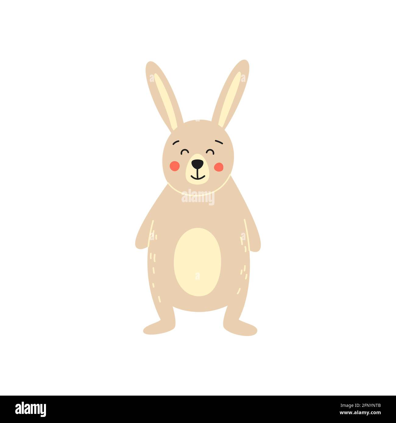 Rabbit picture to print Cut Out Stock Images & Pictures - Alamy