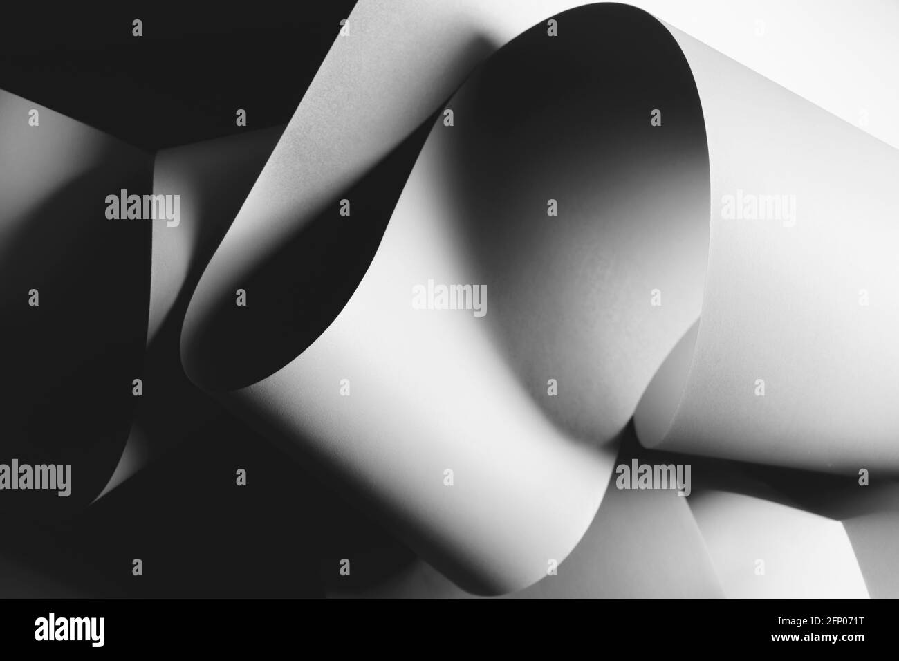 Creative image made of paper, concept architectural Stock Photo - Alamy