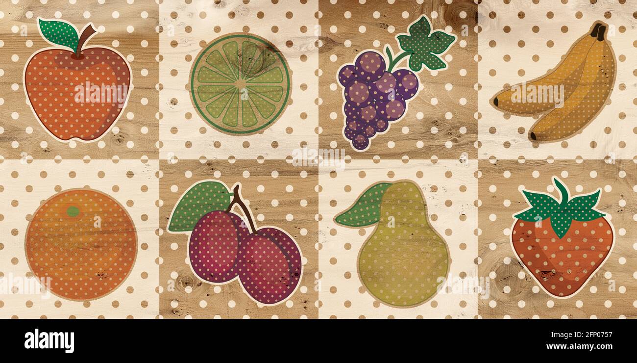 Fruits tiles hires stock photography and images Alamy