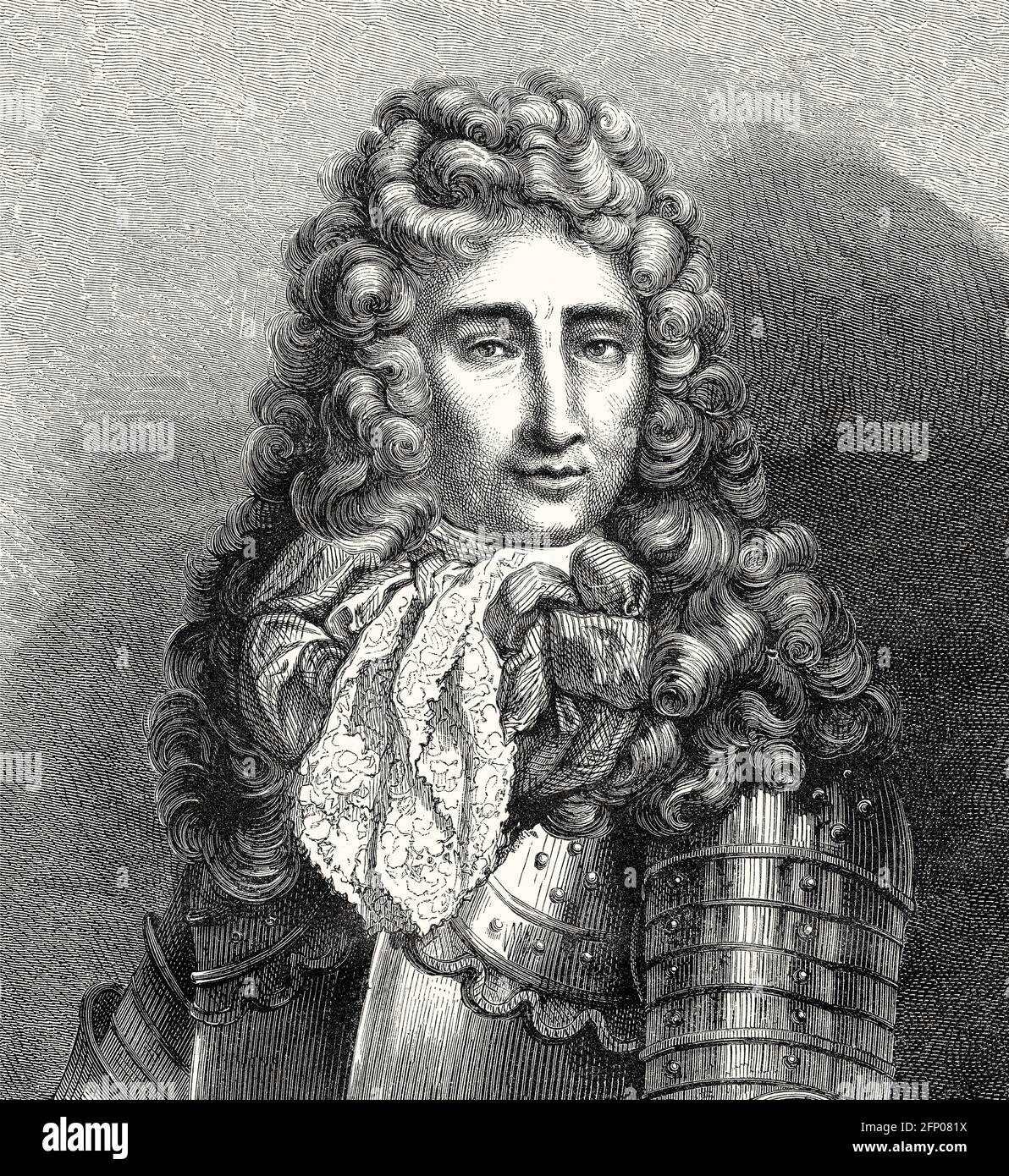 Nicolas Catinat, 1637 – 1712, a French military commander and Marshal of France under Louis XIV Stock Photo