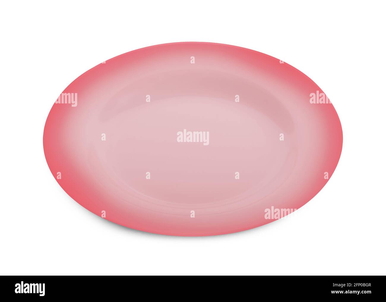 plate isolated on white background Stock Photo - Alamy