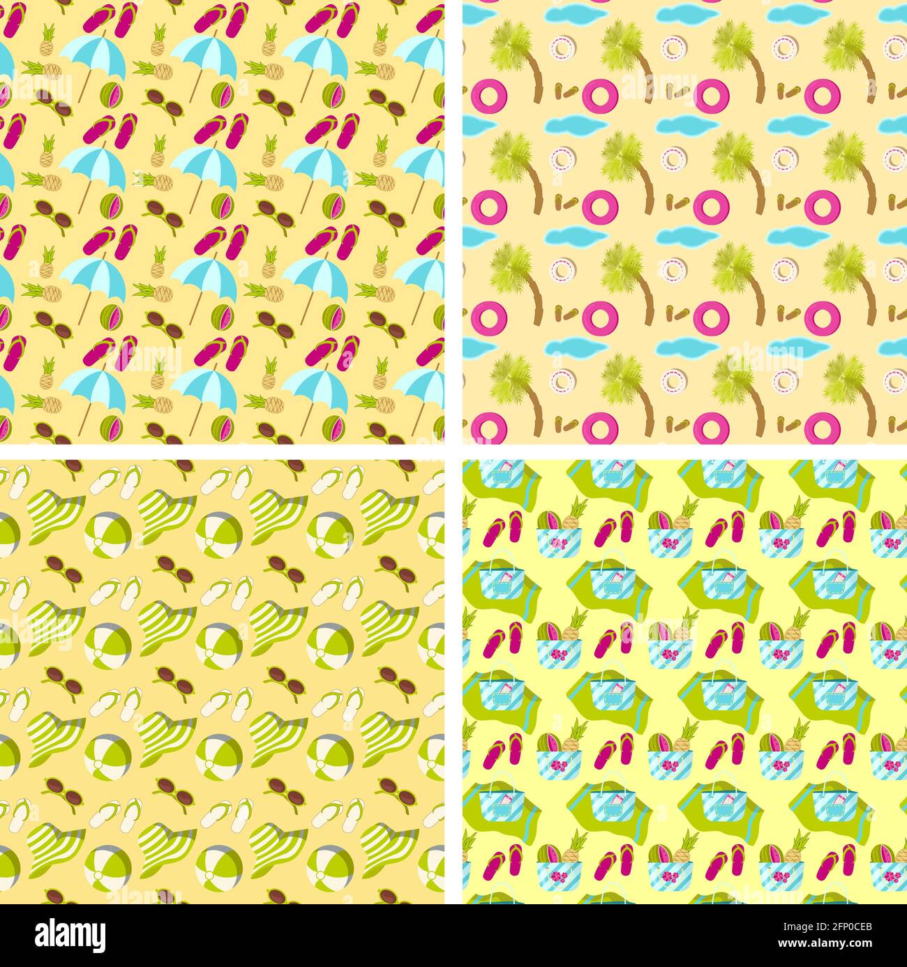 Sunglasses summer hat flip Stock Vector Images Alamy