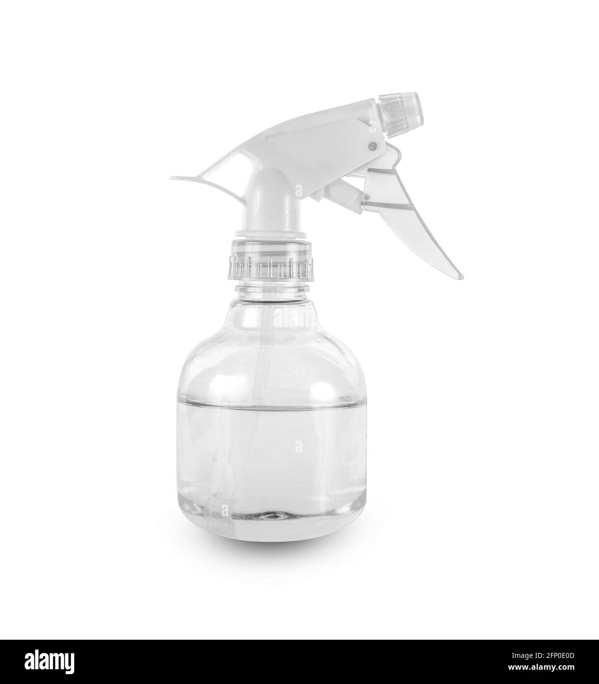 plastic foggy spray bottle isolated on white background Stock Photo - Alamy