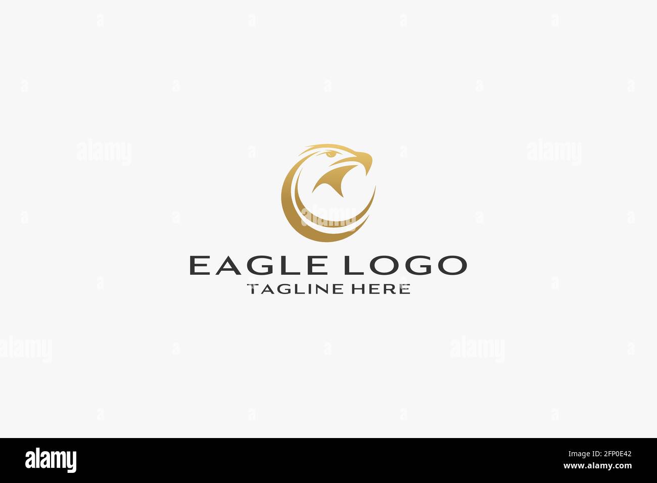 eagle vector illustration design icon logo Stock Vector Image & Art - Alamy