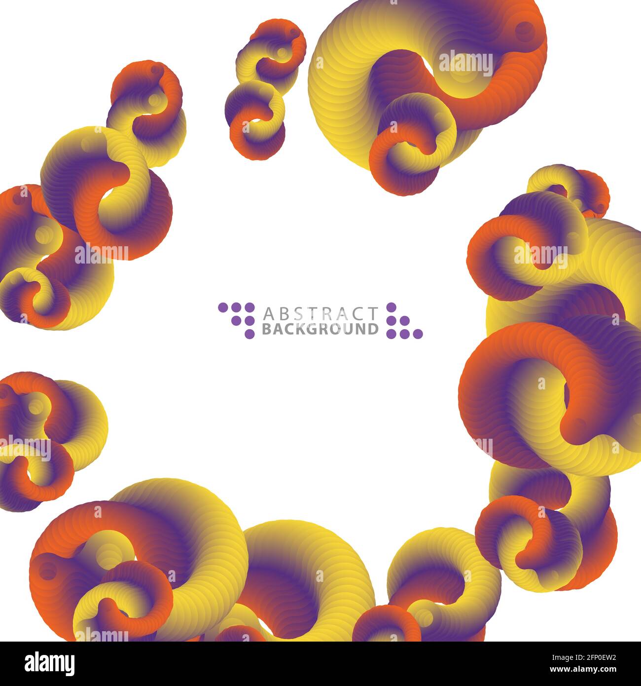 Geometric colorful abstract background template design Stock Vector
