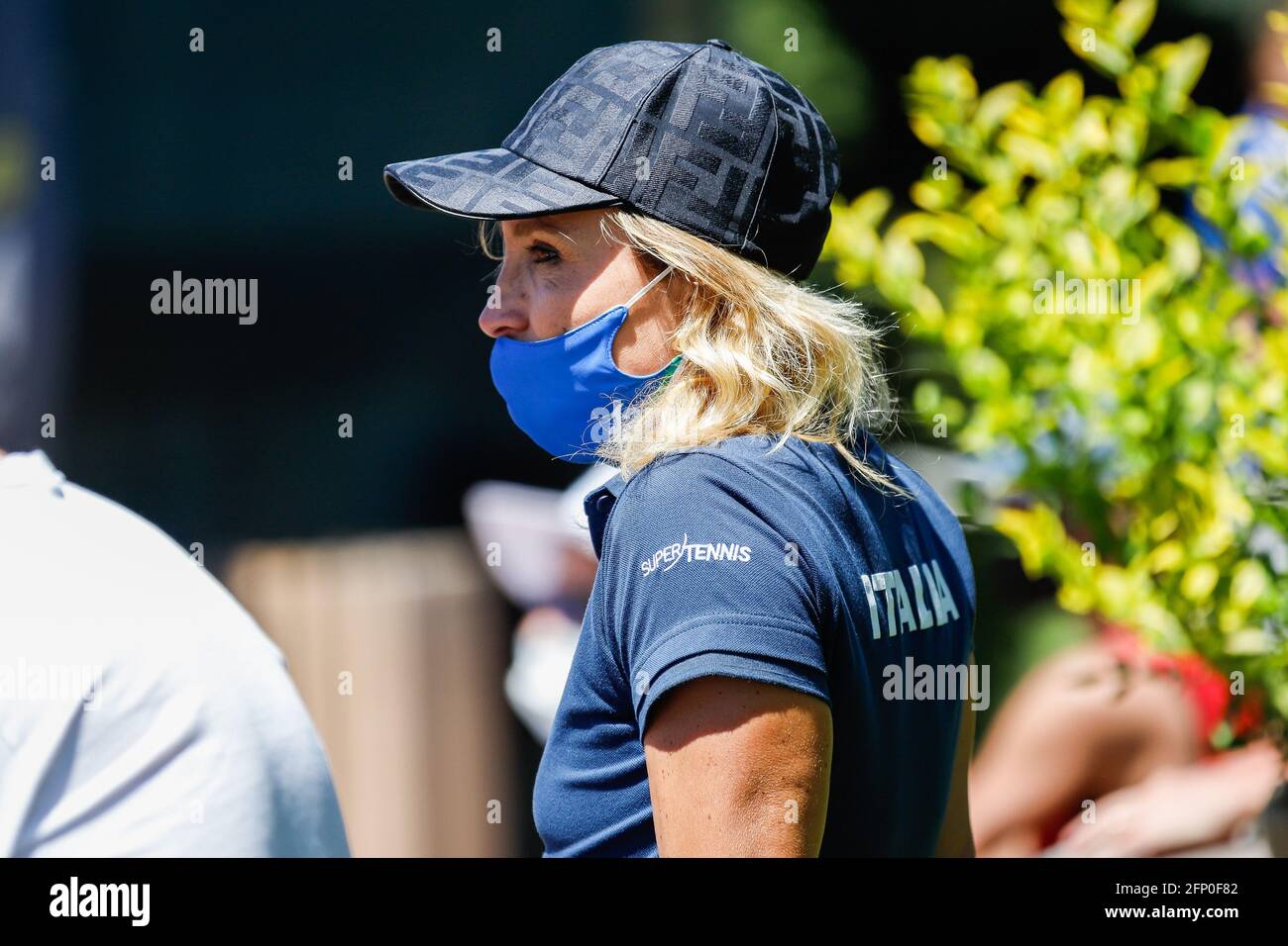 Parma, Italy. 20th May, 2021. Tathiana Garbin, ex tennis player and Errani's coach during WTA 250 Emilia-Romagna Open 2021, Tennis Internationals in Parma, Italy, May 20 2021 Credit: Independent Photo Agency/Alamy Live News Stock Photo