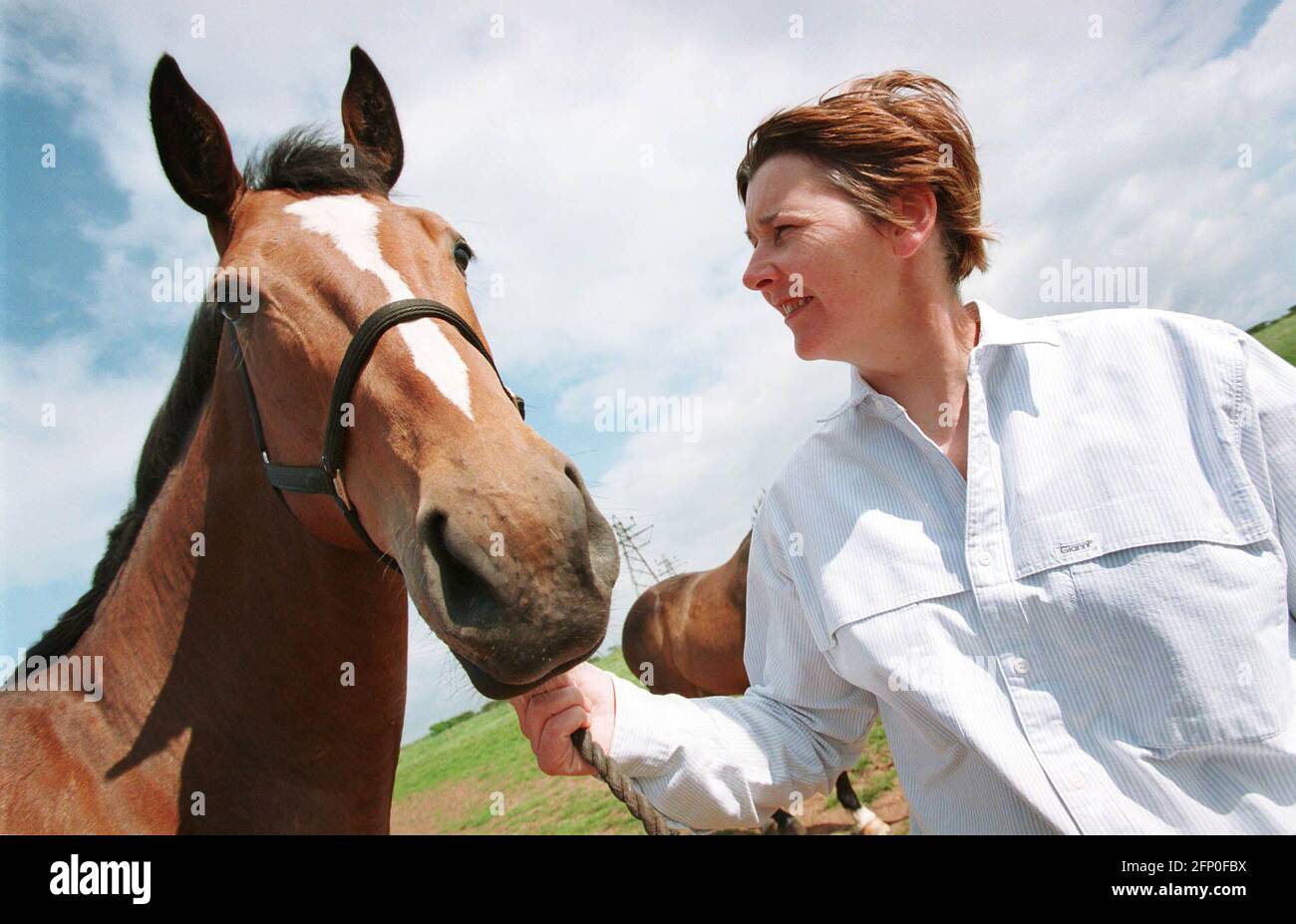 Former rally and saloon car driver Louise Aitken Walker who has swapped