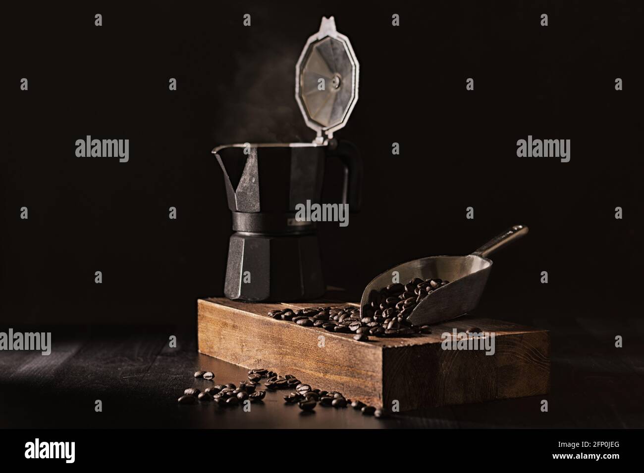 A wonderful hot coffee! Stock Photo