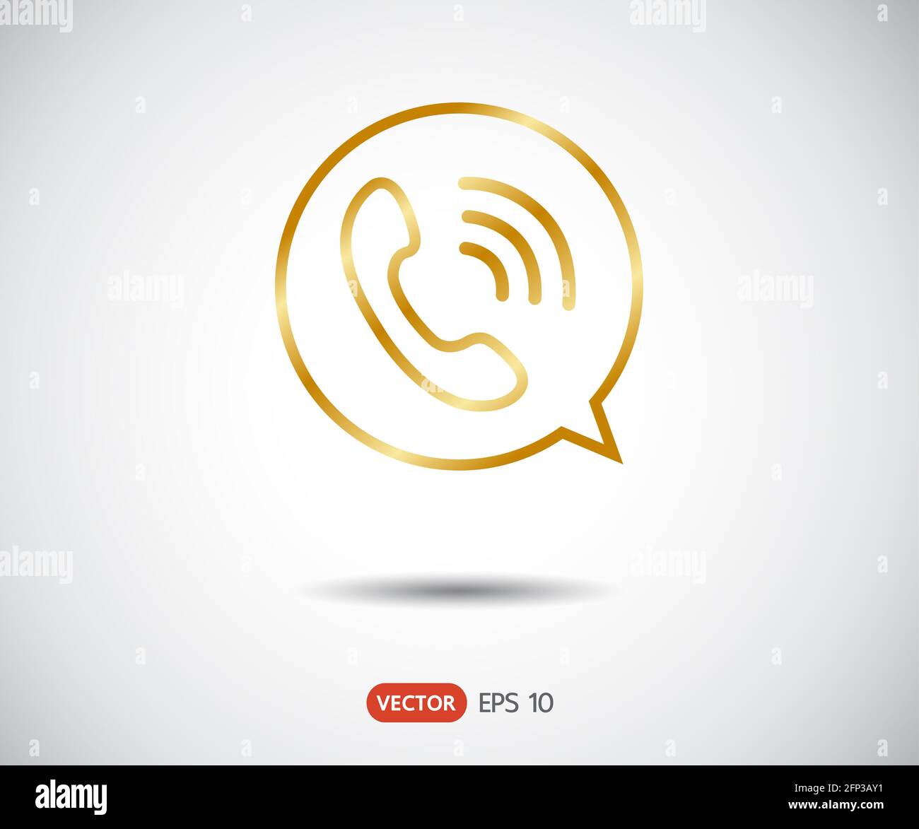 Phone Icon - Vector Call Logo Png, Transparent Png - kindpng