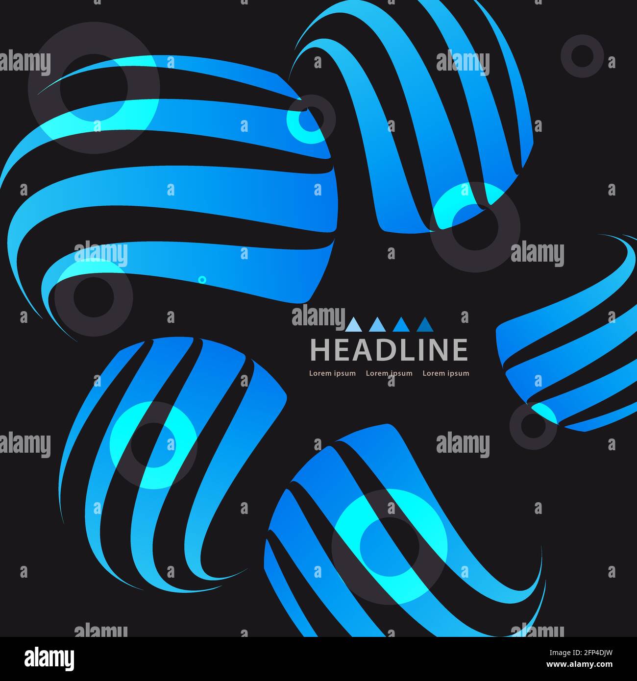 Brochure header colorful layout background template design Stock Vector