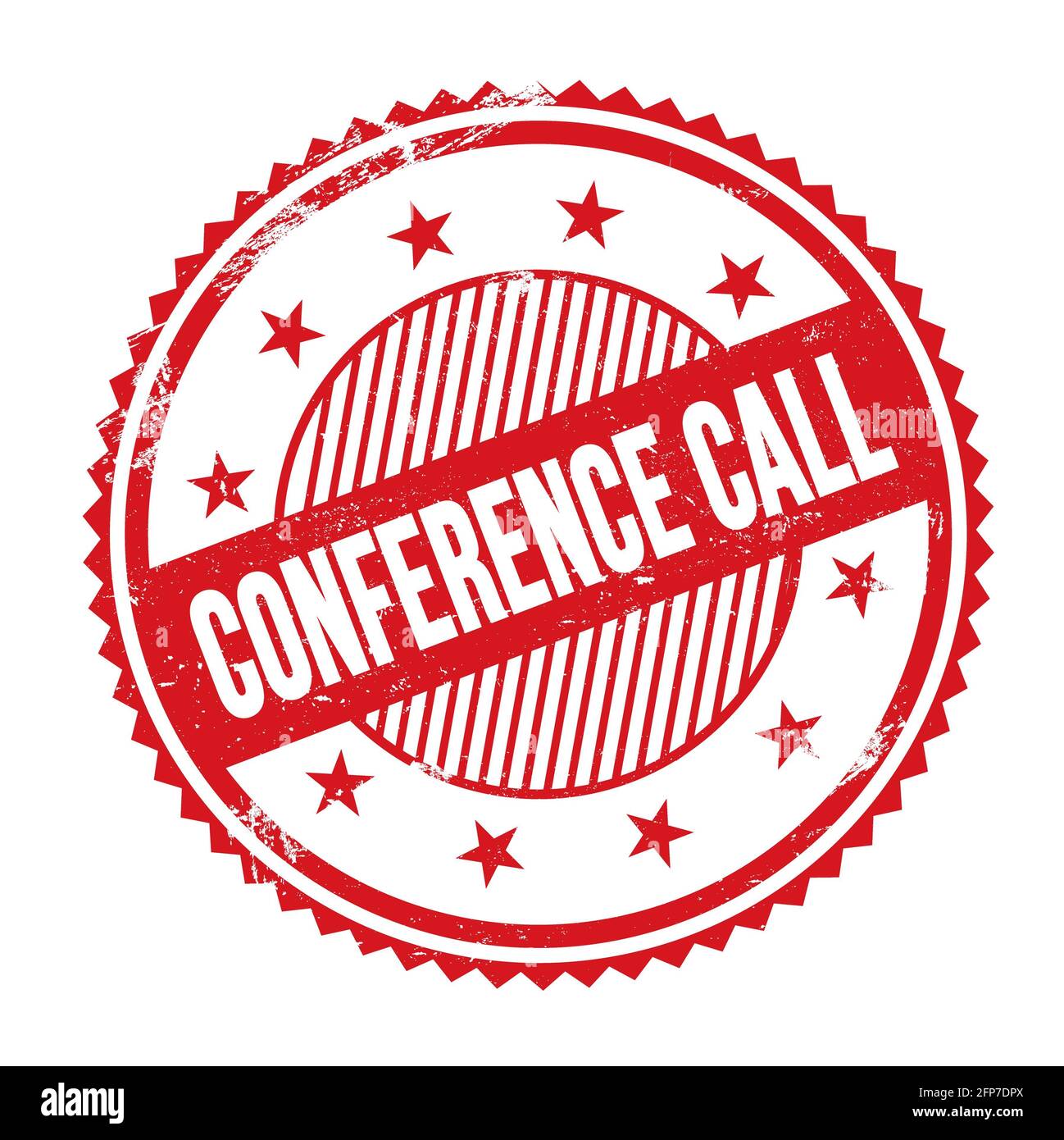 Conference call stamp hi-res stock photography and images - Alamy