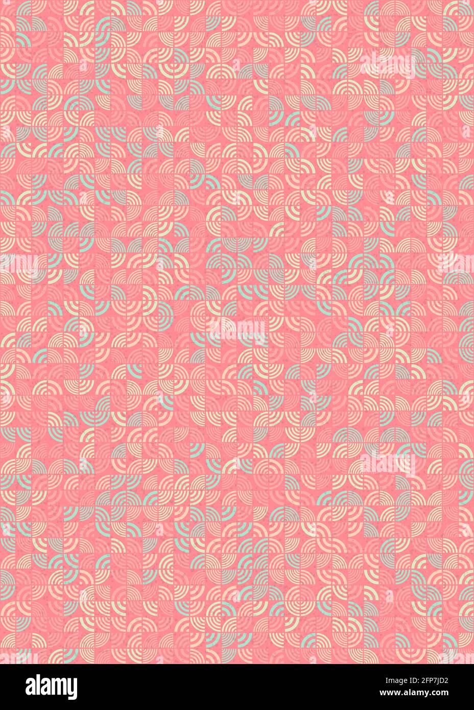 Abstract Geometric Pattern generative computational art illustration ...