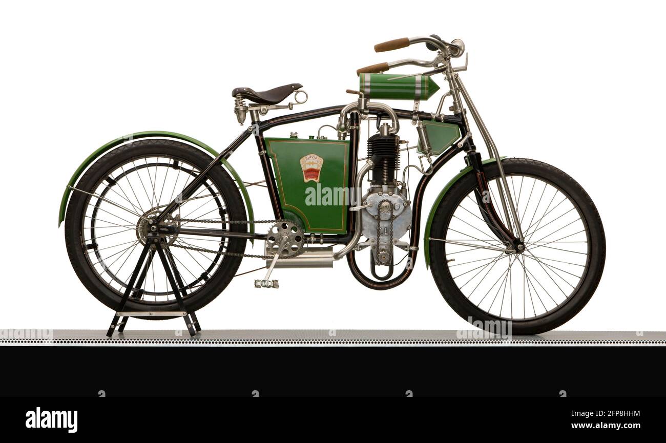 1904 Laurin & Klement 'Slavia' motorcycle Stock Photo