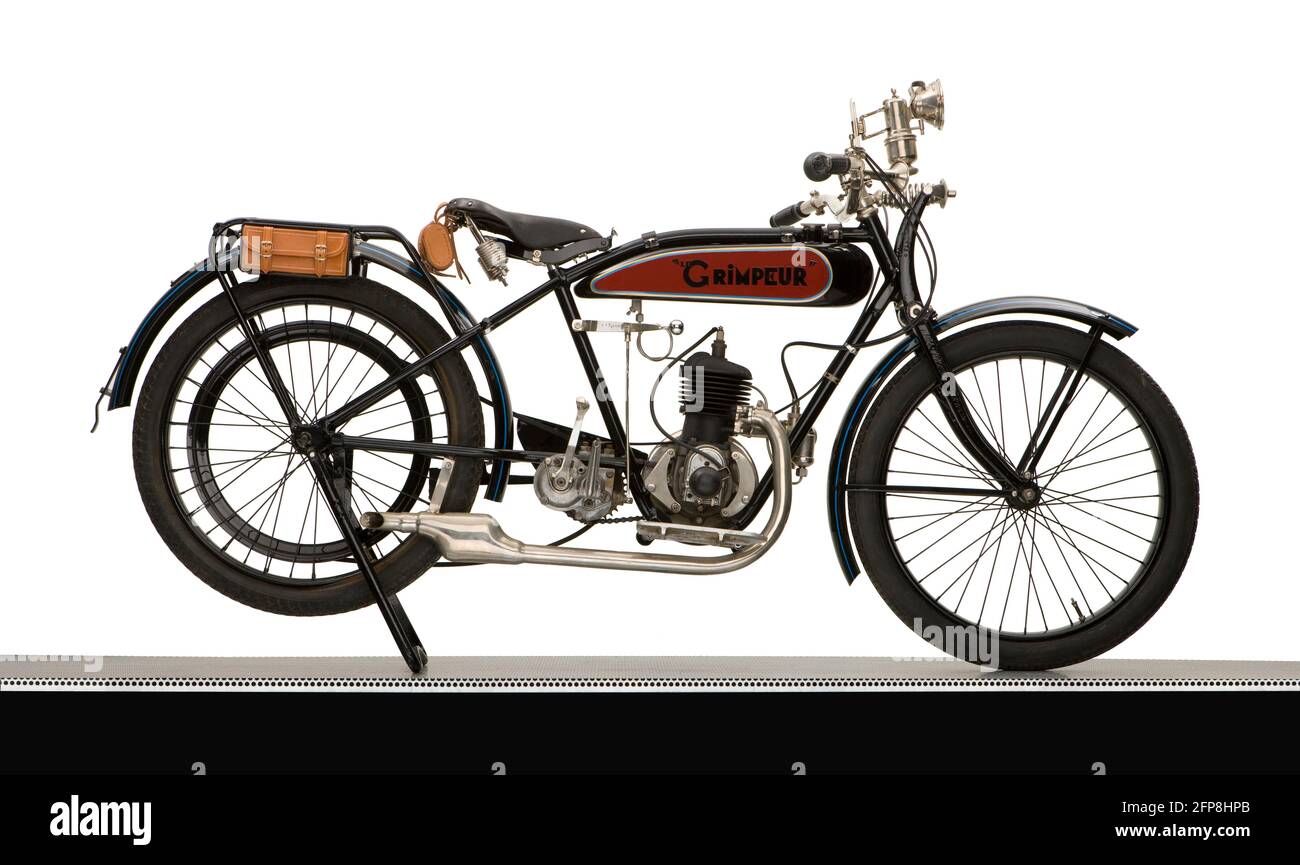 1924 Le Grimpeur 125cc Moto Legere Stock Photo