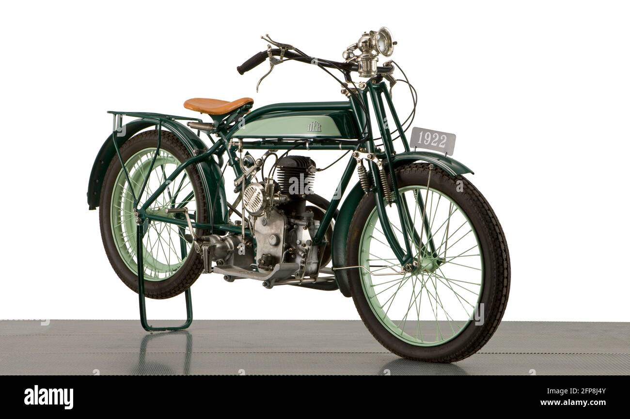 1925 D.F.R 250cc motorcycle Stock Photo