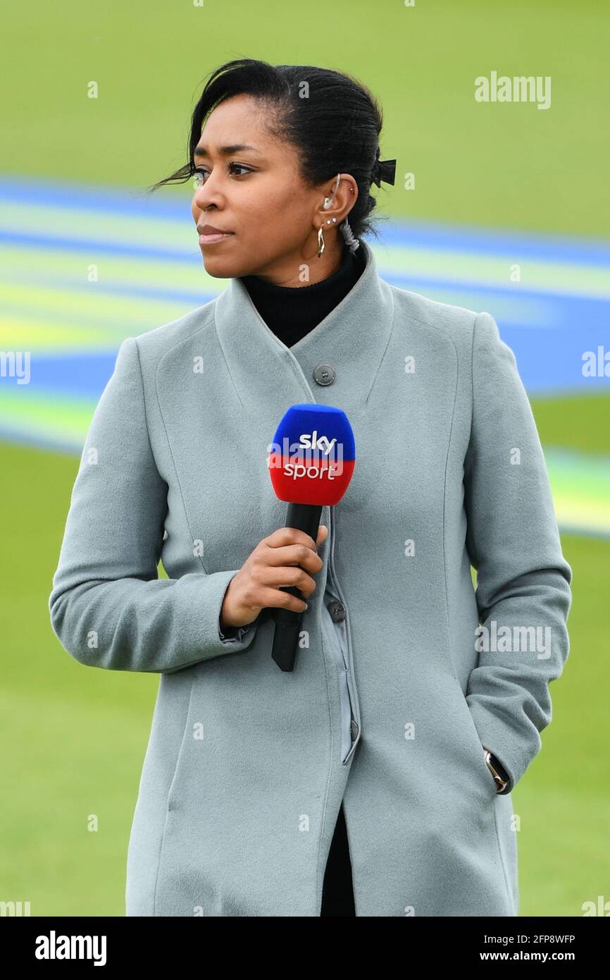 The Kia Oval, London, UK. 20th May, 2021. Former England player and now ...
