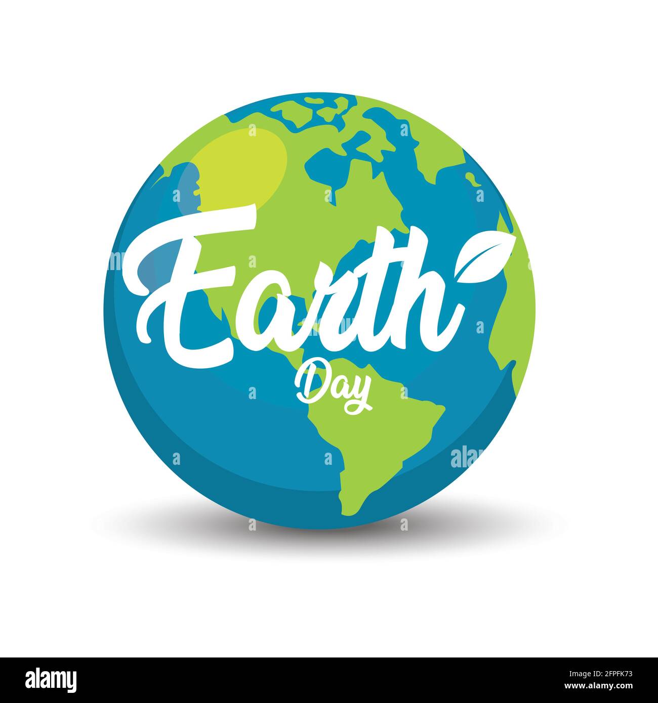 Earth day poster Earth Vector illustration Stock Vector Image