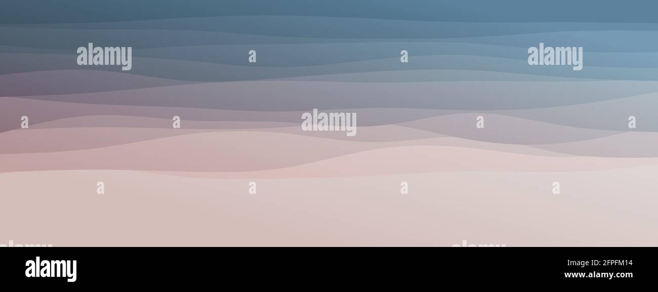 abstract waves fluid shape levels background delicate pastel color ...