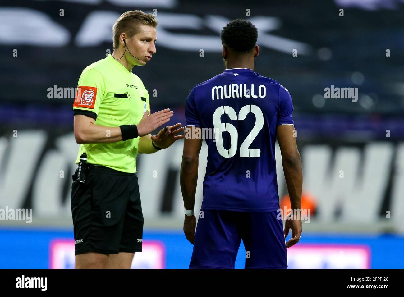 BRUSSELS, BELGIUM - DECEMBER 11: Michael Murillo of RSC Anderlecht during  the Pro League match between RSC Anderlecht and KRC Genk at Lotto Park on  de Stock Photo - Alamy