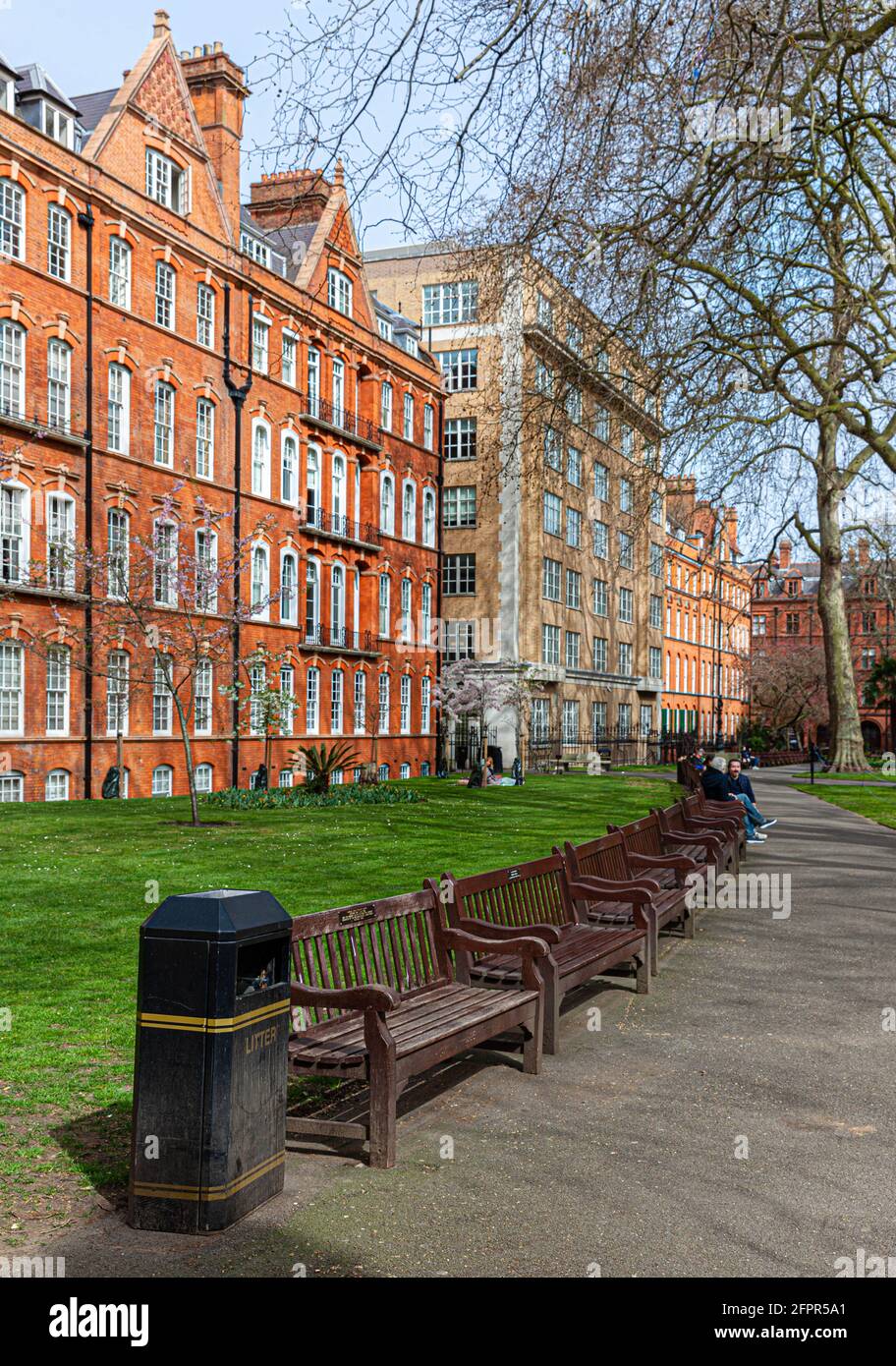 Mount Street Gardens, Mayfair, London, England, UK. Stock Photo