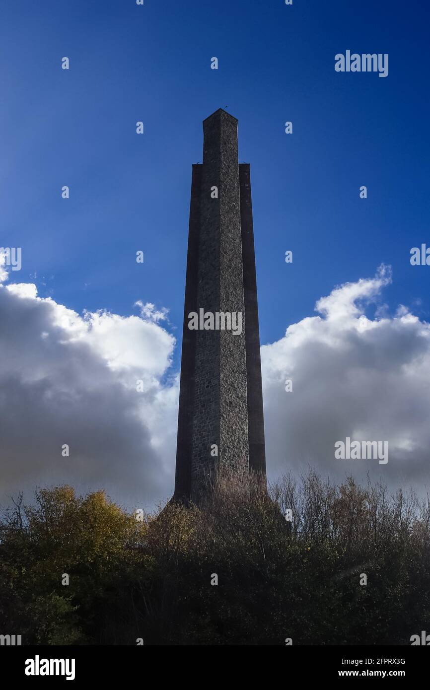 Huge world war monument at the beach of Laboe in Germany. Stock Photo
