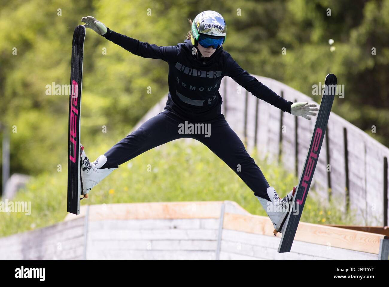 Ski jumping world cup winner, Nika 