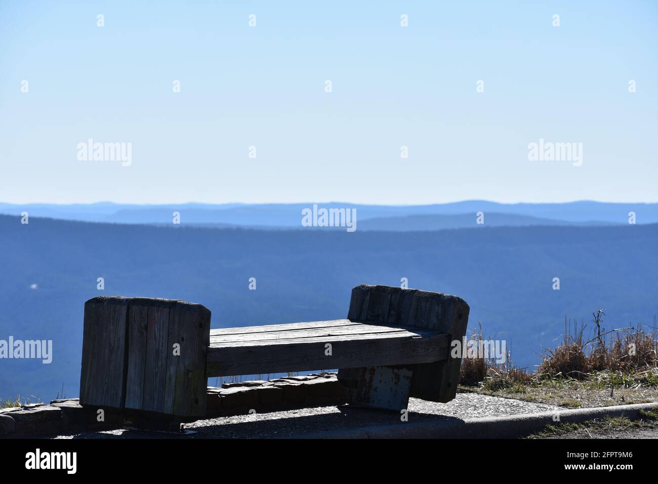 Talimena byway from Mena Arkansas to Talihina Oklahoma Stock Photo Alamy