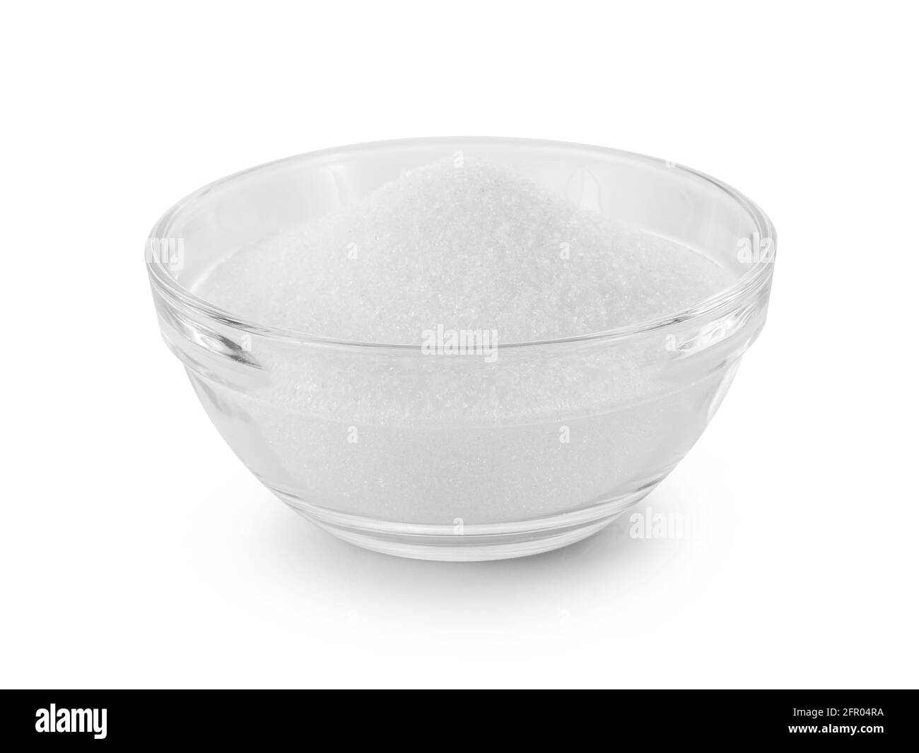 sugar isolated on white background. Stock Photo