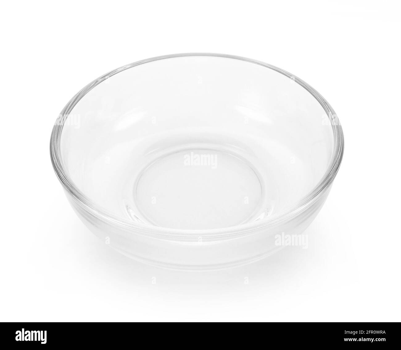 glass bowl isolated on white background Stock Photo Alamy