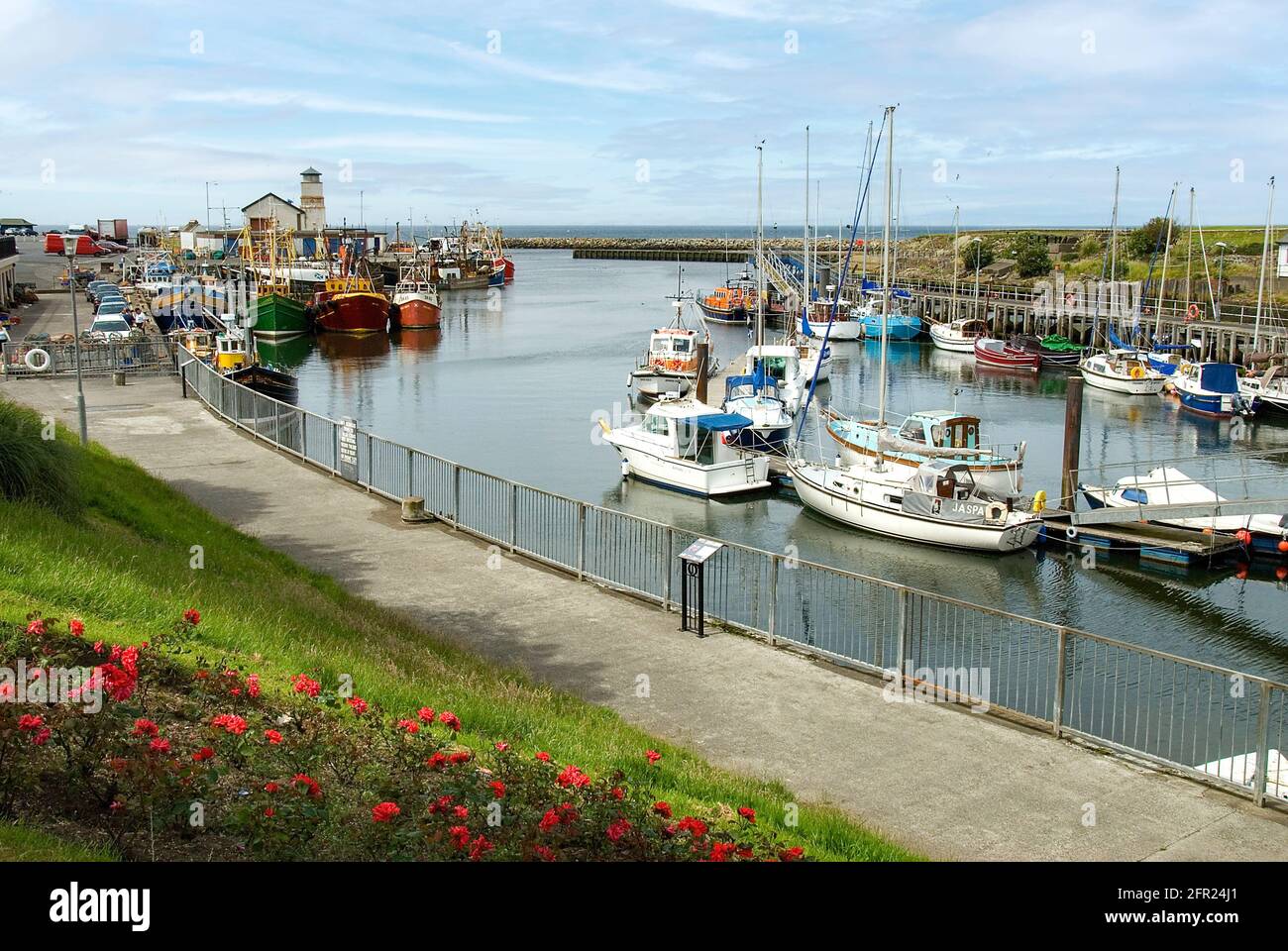 Harbour at Girvan, Ayrshire, Scotland Stock Photo Alamy