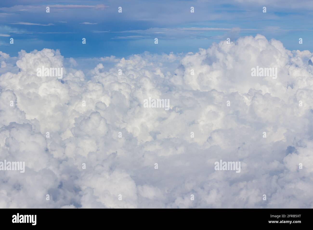 blue sky with clouds closeup background Stock Photo - Alamy