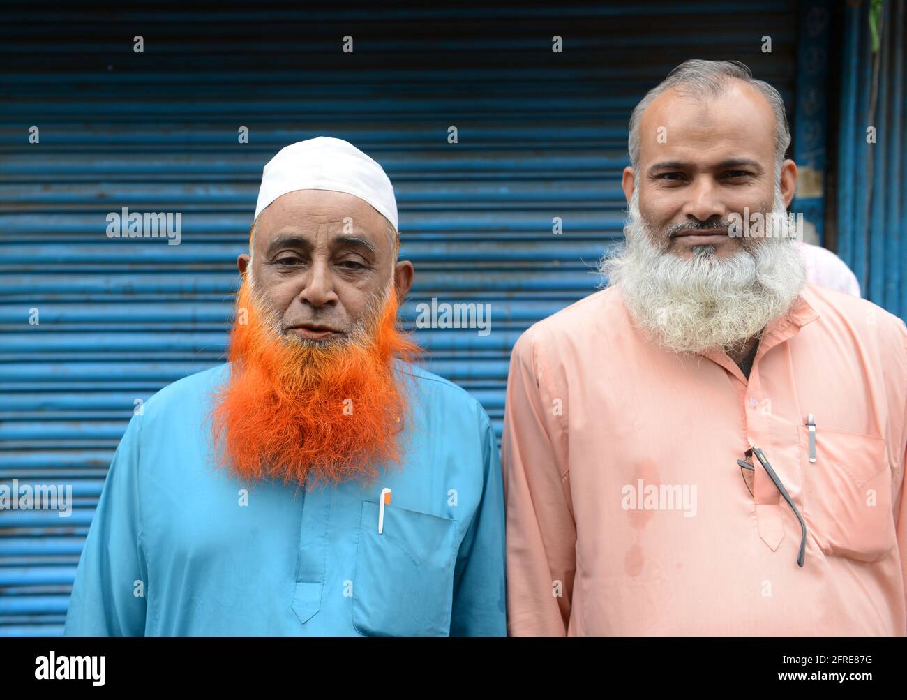 Bangladeshi men in Dhaka, Bangladesh. Stock Photo