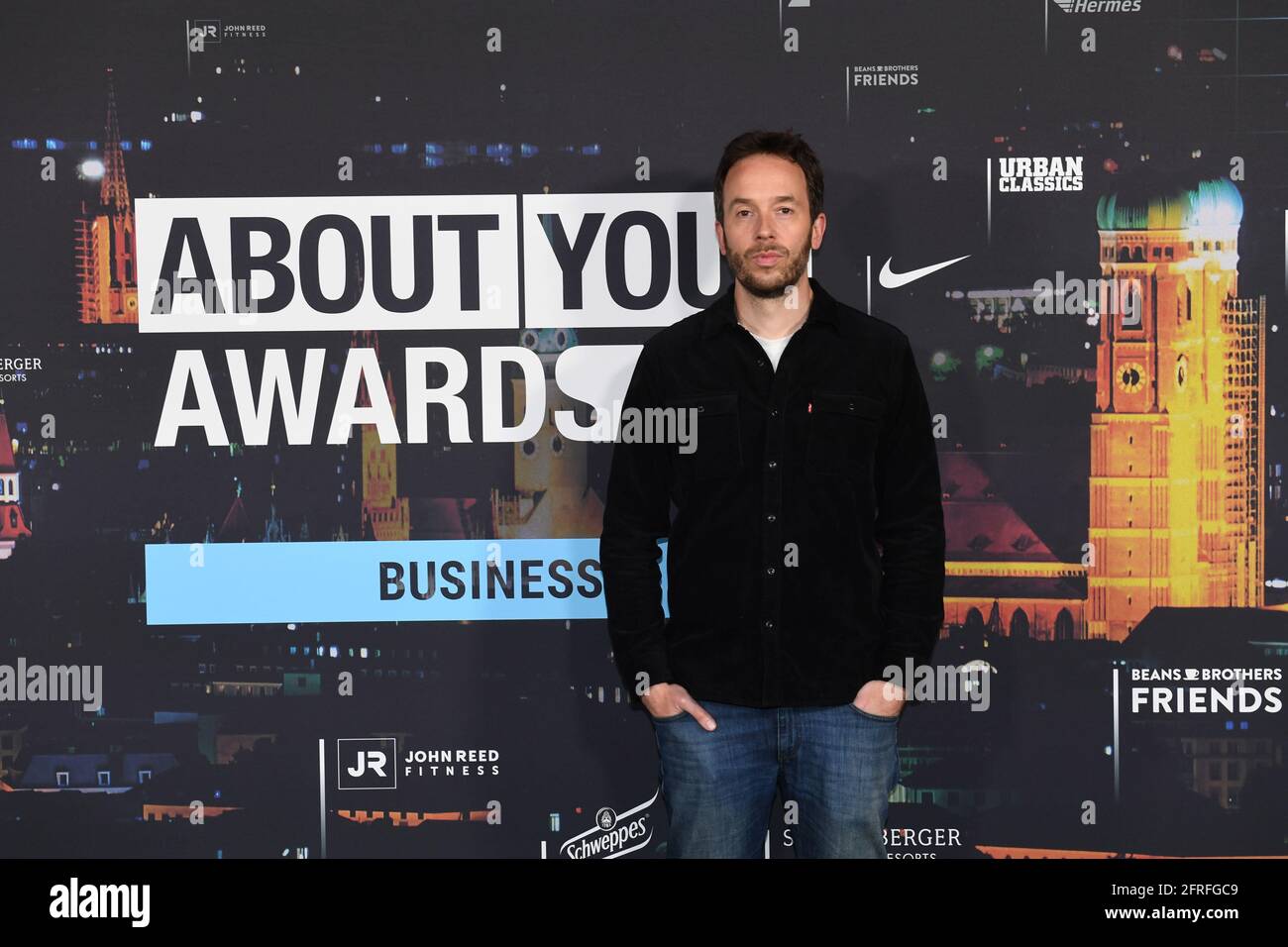 Munich, Germany. 20th May, 2021. Philipp Westermeyer shows up at the 'About You' awards ceremony. The social media personalities of the year are honored in the categories Style, Sports, Business, Empowerment and Digital Art. Credit: Felix Hörhager/dpa/Alamy Live News Stock Photo