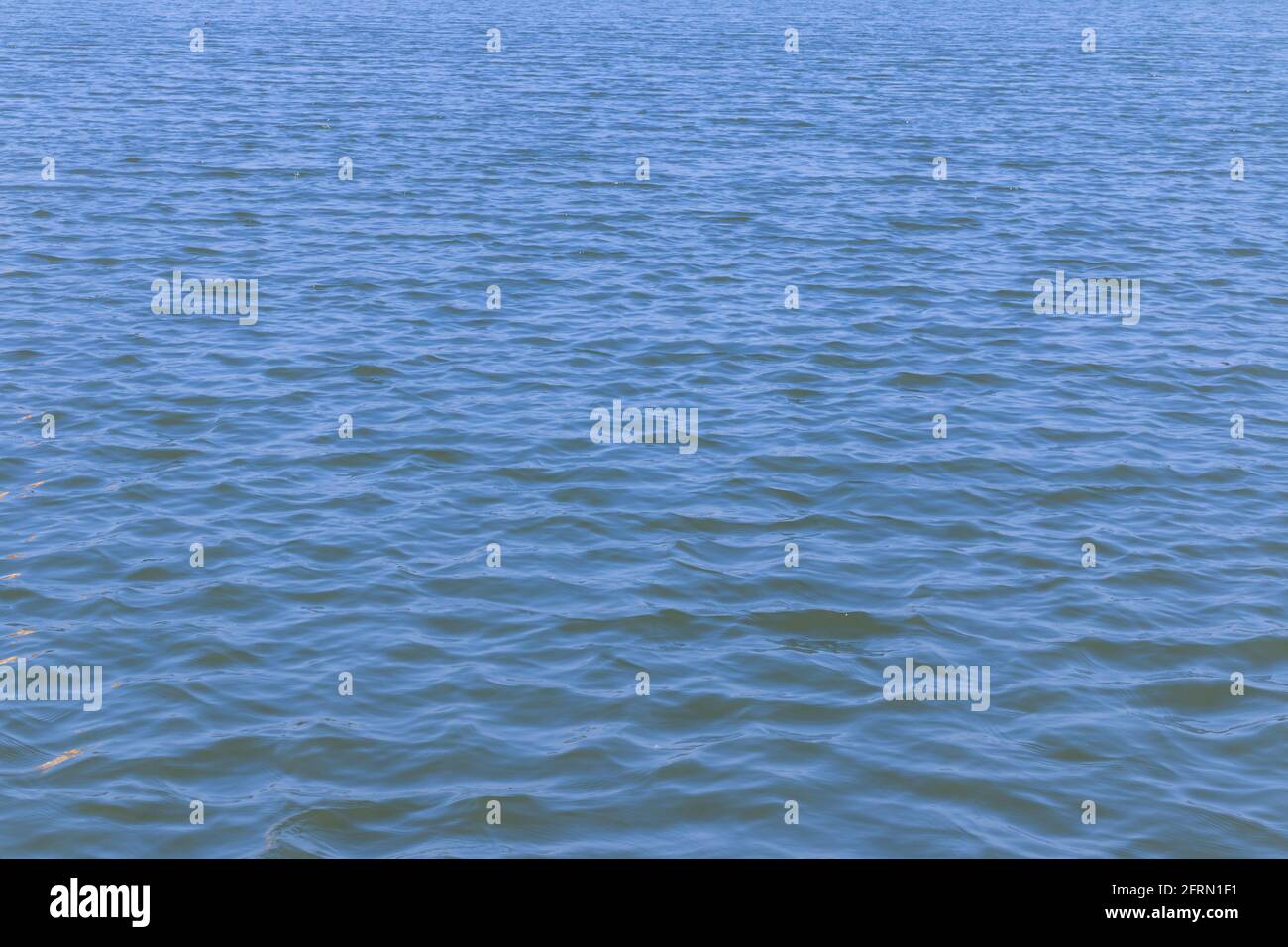 blue water with waving surface background Stock Photo - Alamy