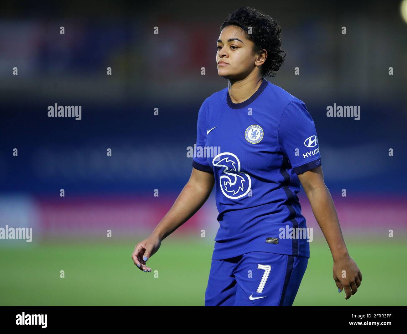 Kingston Upon Thames, England, 20th May 2021. Jess Carter of Chelsea during the The Women's FA Cup match at Kingsmeadow, Kingston Upon Thames. Picture credit should read: David Klein / Sportimage Credit: Sportimage/Alamy Live News Stock Photo