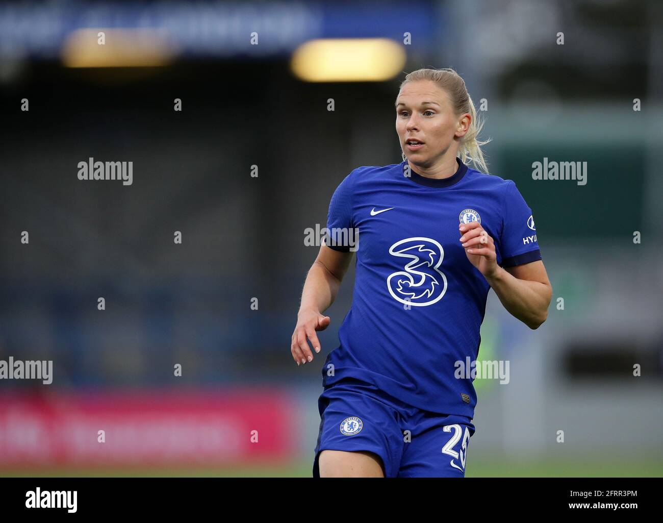 Kingston Upon Thames, England, 20th May 2021. Jonna Andersson of Chelsea during the The Women's FA Cup match at Kingsmeadow, Kingston Upon Thames. Picture credit should read: David Klein / Sportimage Credit: Sportimage/Alamy Live News Stock Photo