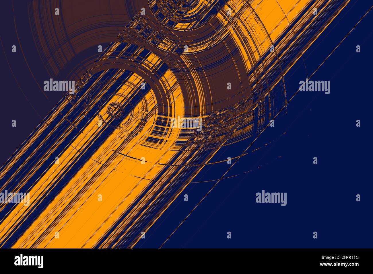 Illustration of abstract blue and yellow background Stock Photo - Alamy