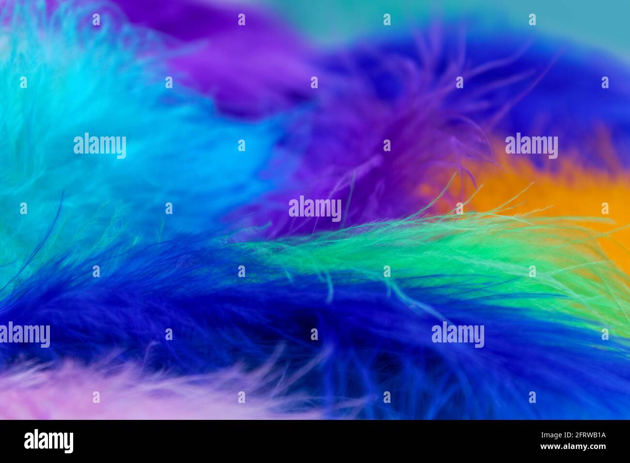 colorful fluffy soft and beautiful background or computer wallpaper Stock Photo
