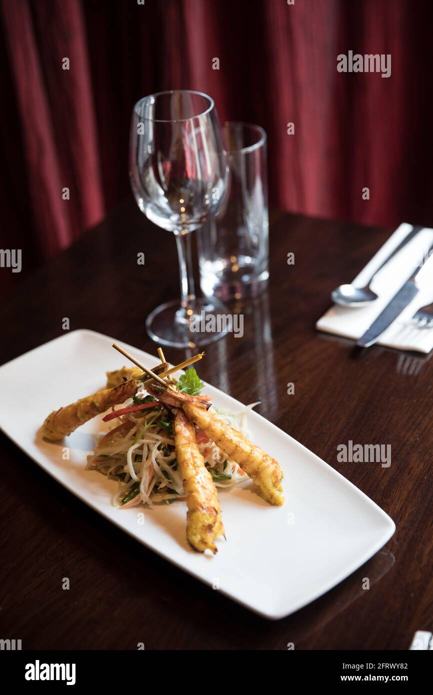 Fine dining, Dublin, Ireland Stock Photo Alamy