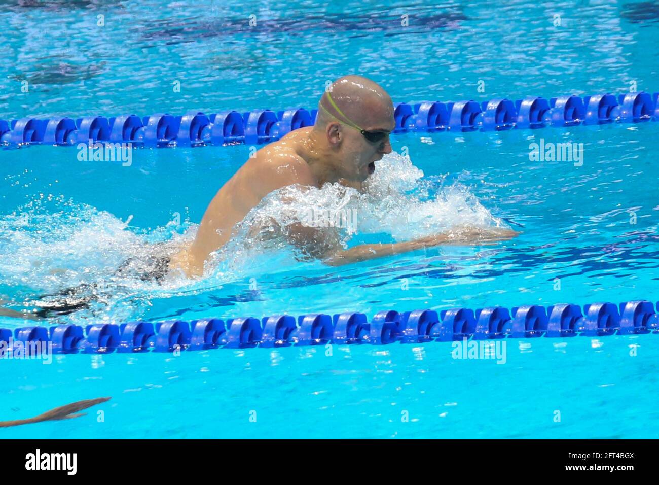 Laslo Cesh of Hongrie  200 M Medley Final during the 2021 LEN European Championships, Swimming event on May 20, 2021 at Duna Arena in Budapest, Hungary - Photo Laurent Lairys/ ABACAPRESS.COM Stock Photo