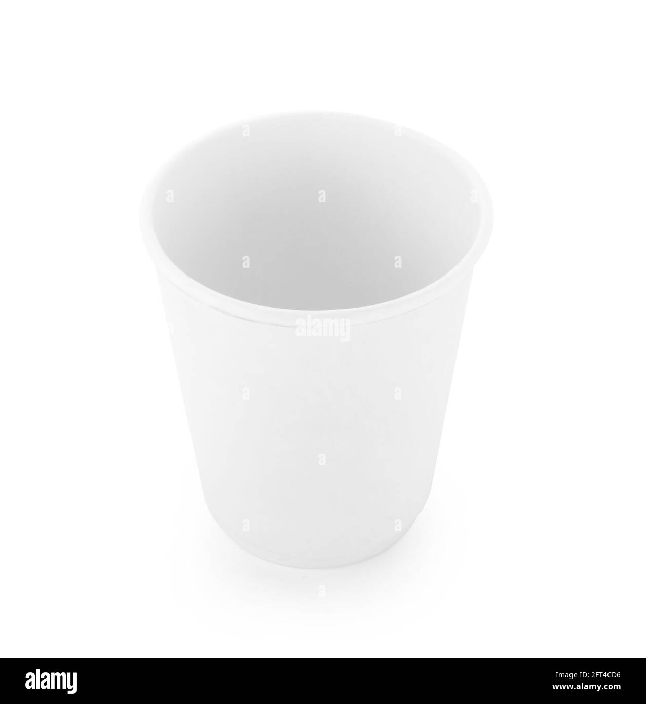 paper cup isolated on white background Stock Photo - Alamy