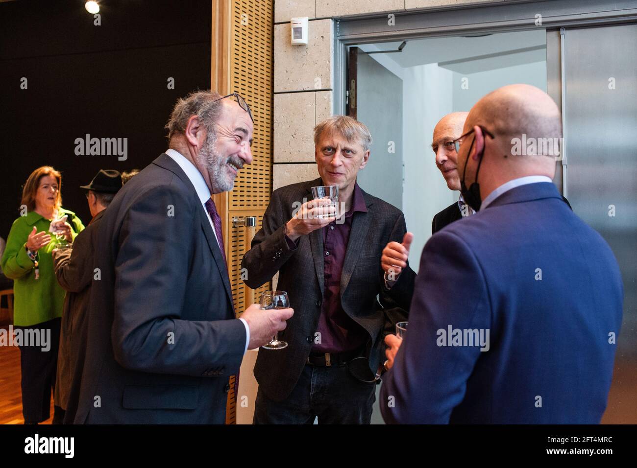 Portrait of Milan Kundera Stock Photo - Alamy