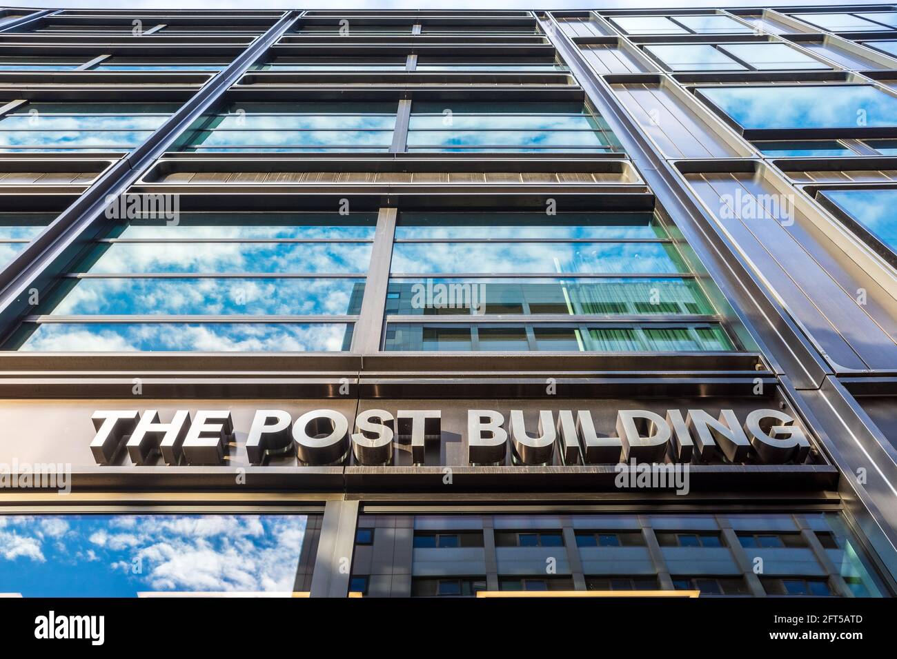 The Post Building London - a new development of a former Royal Mail Sorting Office Architects Allford Hall Monaghan Morris AHMM 2019 Stock Photo