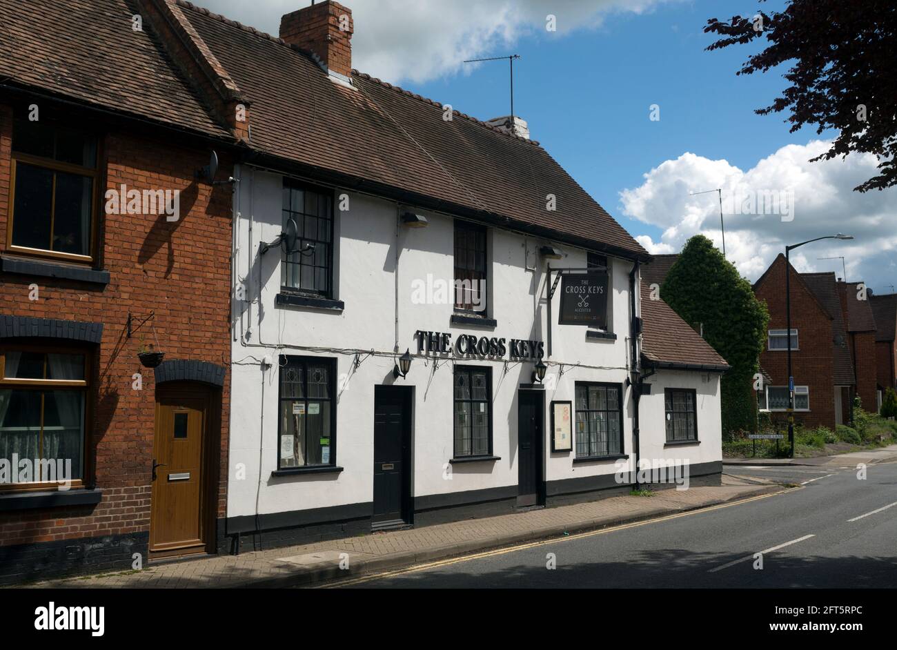 The Cross Keys pub, Alcester, Warwickshire, England, UK Stock Photo Alamy