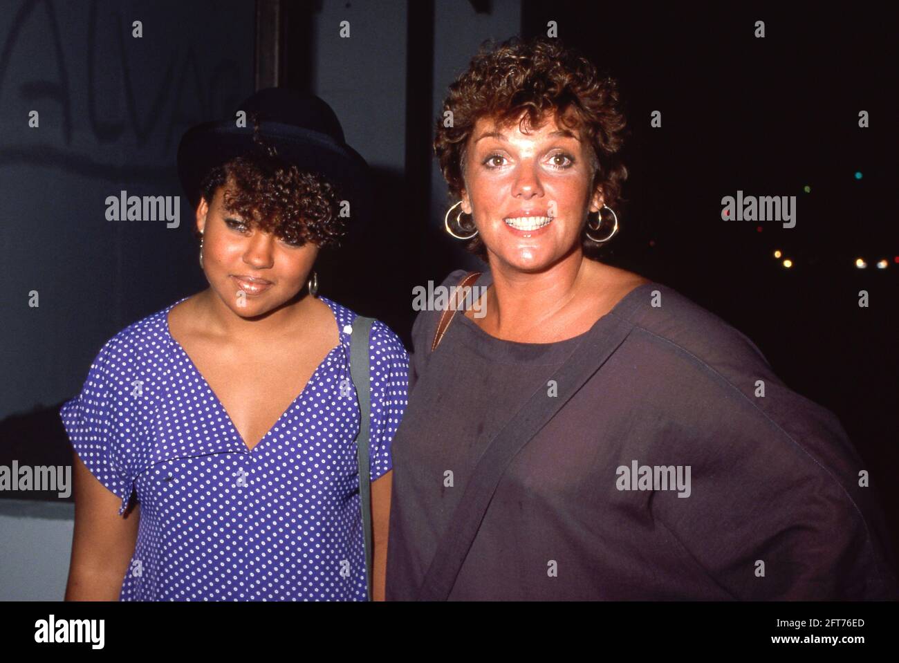 Tyne Daly and daughter Katherine Circa 1980's Credit Ralph Dominguez