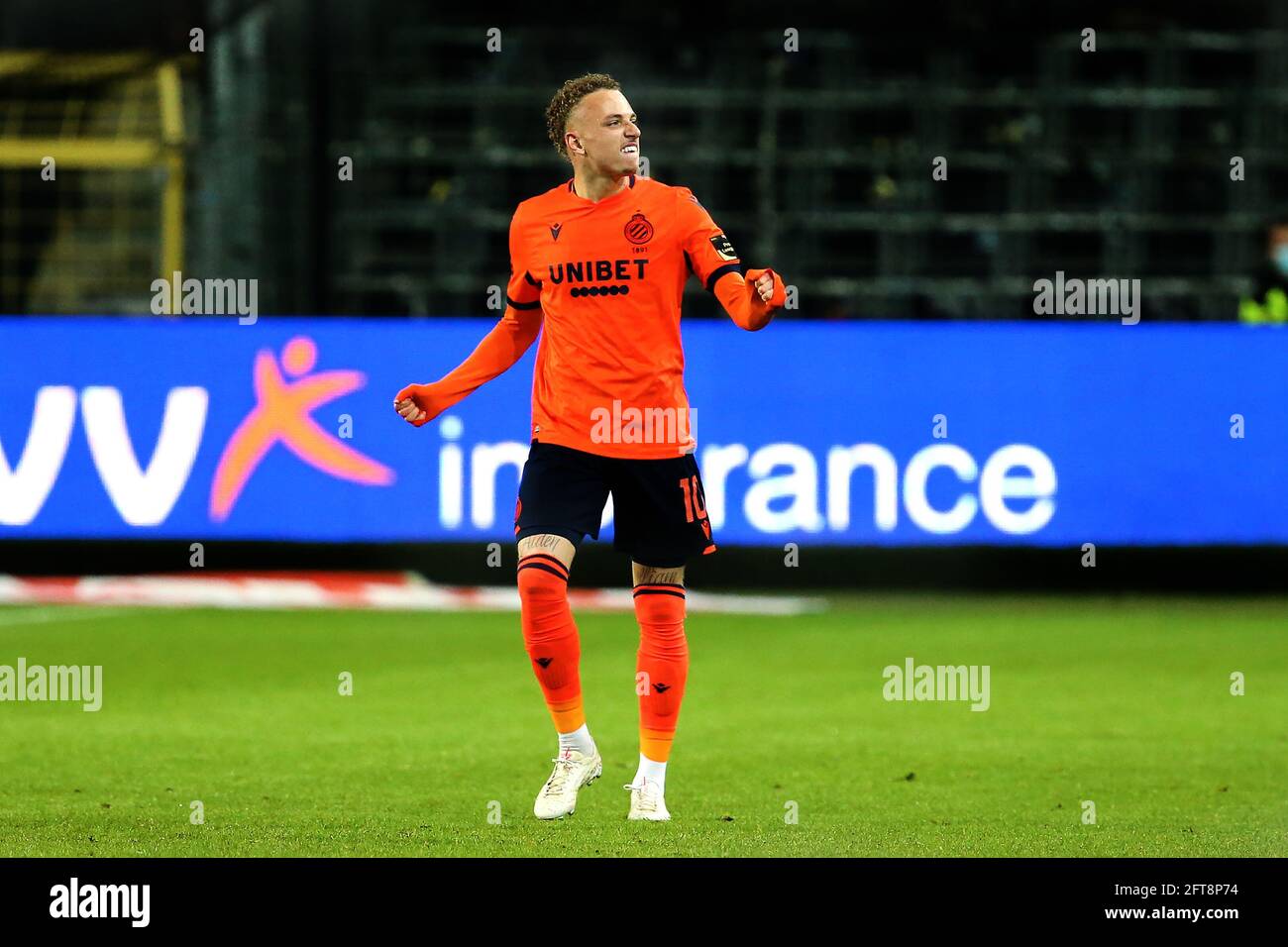 BRUSSELS BELGIUM MAY 20 Noa Lang of Club Brugge during the