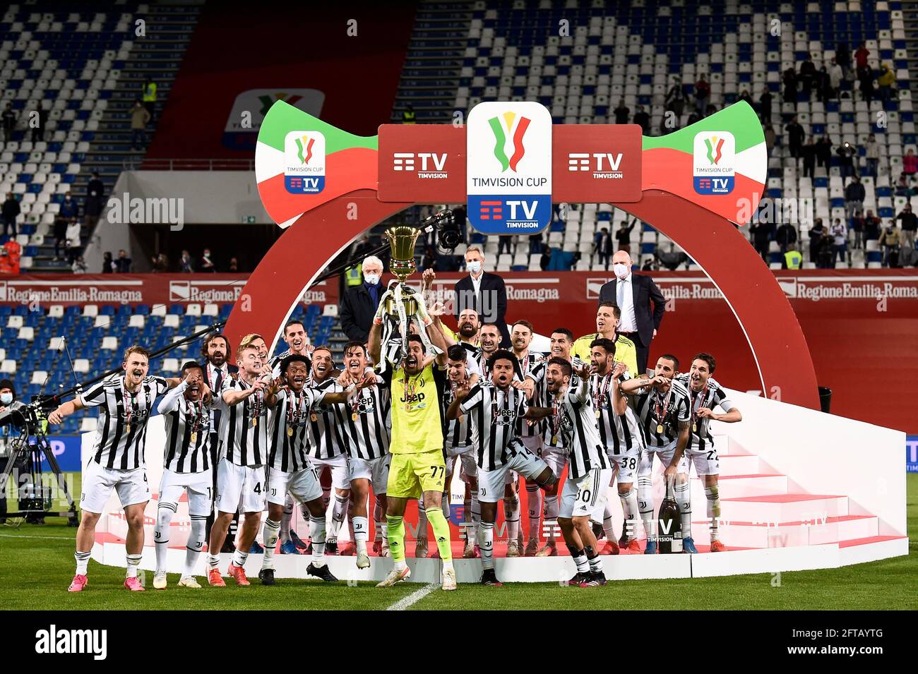 Gianluigi buffon trophy hi-res stock photography and images - Alamy