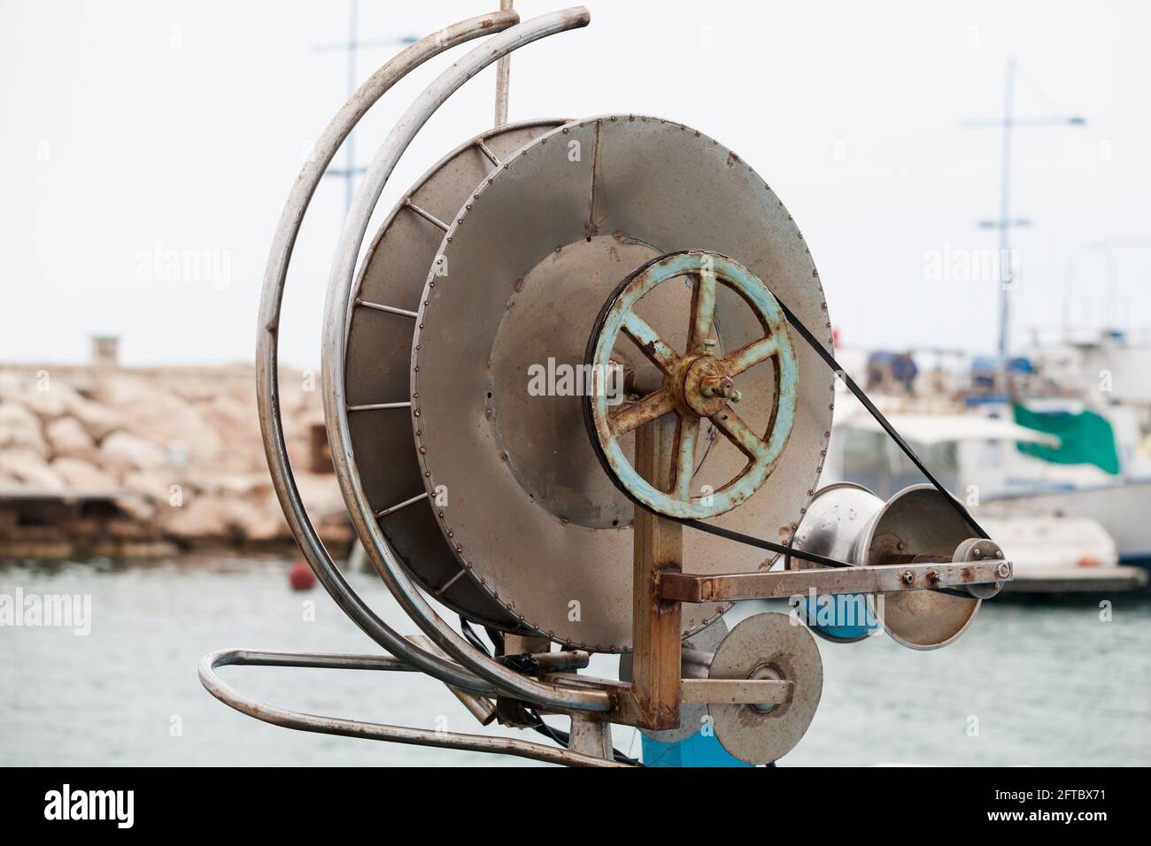 Trawler winch hi-res stock photography and images - Alamy