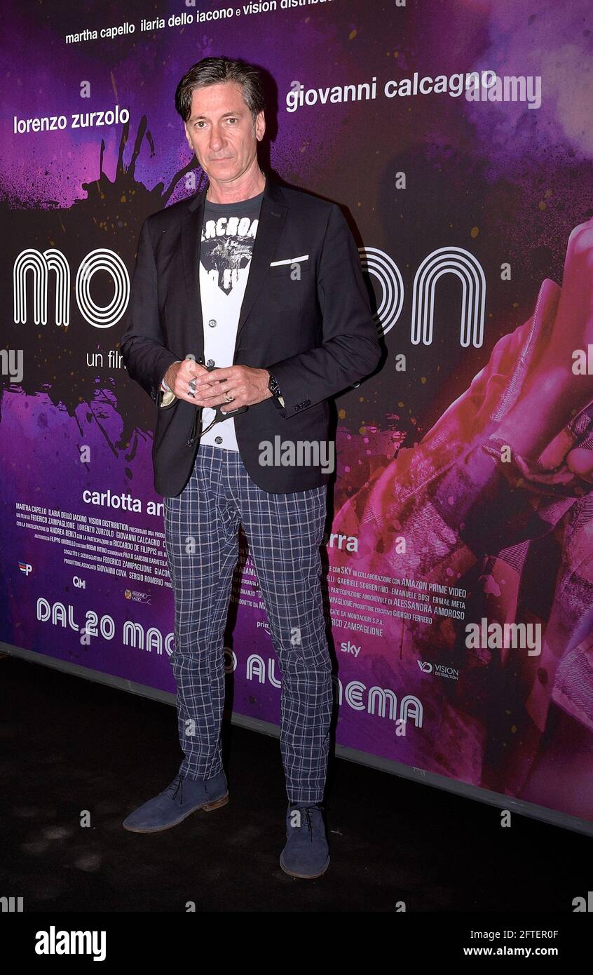 Rome, Italien. 20th May, 2021. The Italian radio host Stefano Pantano attend the premiere of the movie Morrison. Rome (Italy), May 20th 2021 Credit: dpa/Alamy Live News Stock Photo
