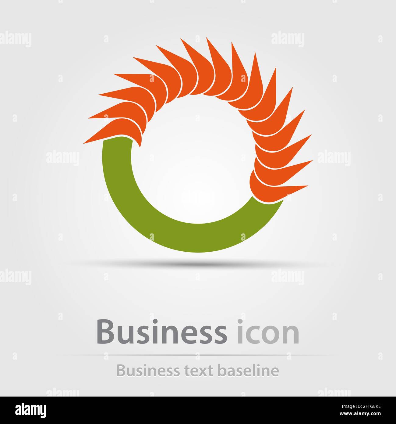 Originally created business icon for creative design tasks Stock Vector